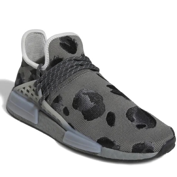 Adidas Originals NMD Hu Pharrell Animal Print Ash Grey ID1531 Men's Size 13  NEW - www.joarbit.com